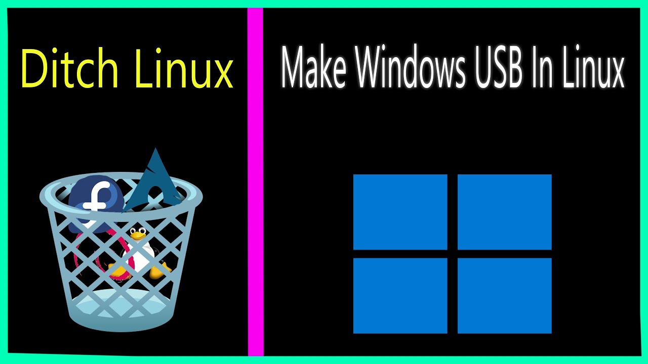 Leave Linux Go - Back To WIndows - YouTube