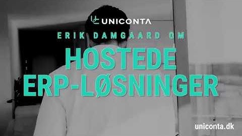 Erik Damgaard om hostede erp løsninger