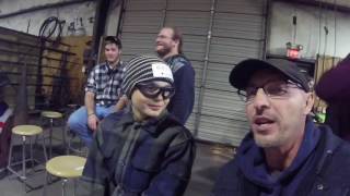 The Winter Hammer-In at the Blue Hell Blacksmithing Studio