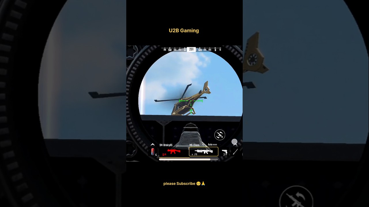 Scarfall 2.0 Destroy Helicopter with m249 🤯 