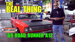 1969 Road Runner A12 Package  Rare Mopar Dream Car