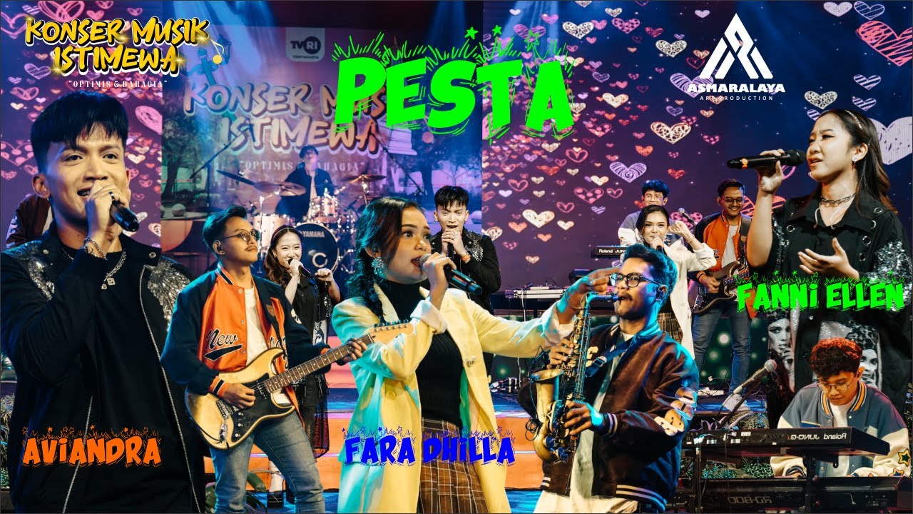 AVIANDRA - FARA DHILLA - FANNI ELLEN Feat PARADISHOW - PESTA { Official Music Video } AVIANDRA - FARA DHILLA - FANNI ELLEN Feat PARADISHOW - PESTA { Official Music Video }