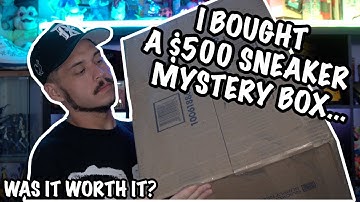I BOUGHT A $500 SNEAKER MYSTERY BOX!