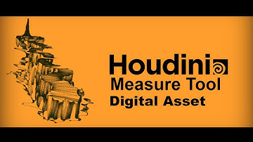 Houdini Tutorial: Creating a "measure tool" digital asset.