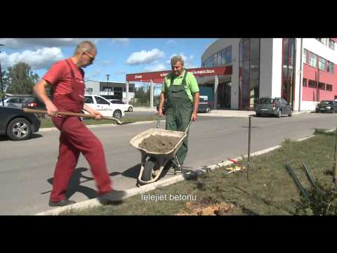 Video: Kā uzbūvēt akmens žoga stabu?