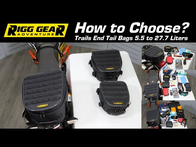 How to Choose the Best Size Trails End Tail Bag from @Nelsonriggusa  RG-1050-L, RG-1050