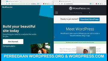 Perbedaan wordpress.org dan wordpress.com