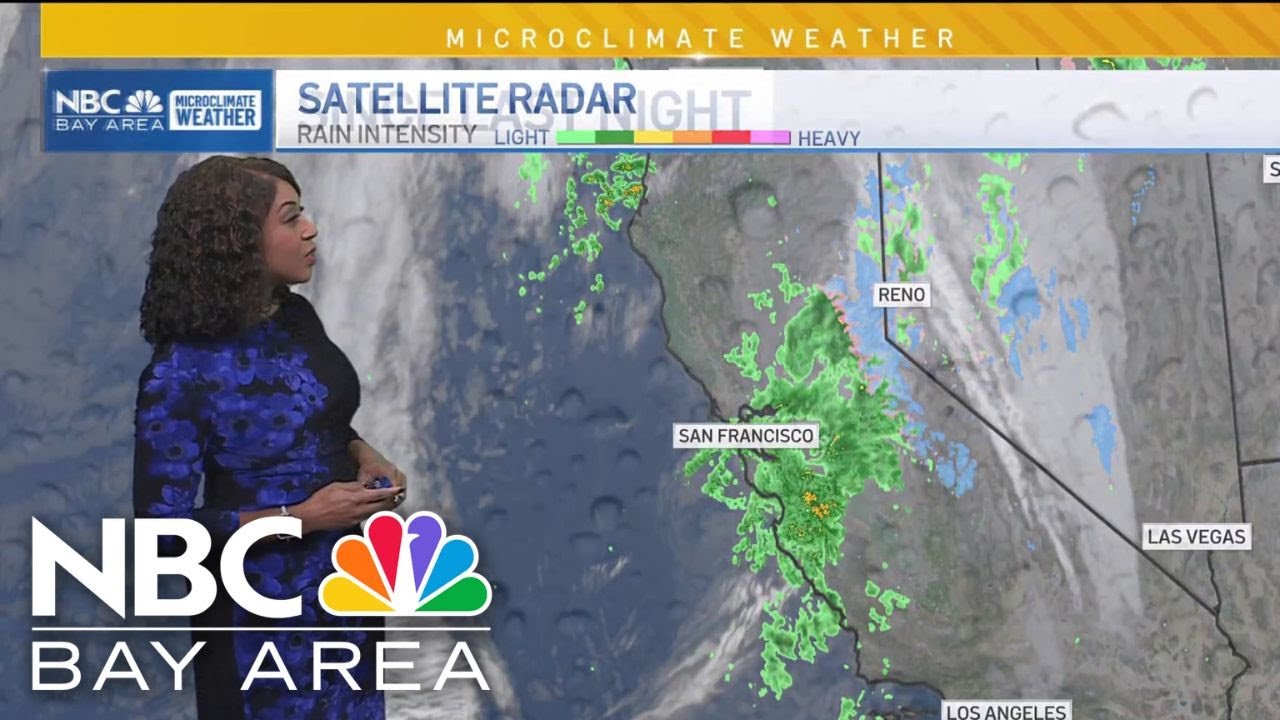 Bay Area forecast: Rain moving out - YouTube