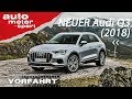 NEU Audi Q3 (2018): Der bessere Tiguan? - Vorfahrt (Review) | AUTO MOTOR UND SPORT