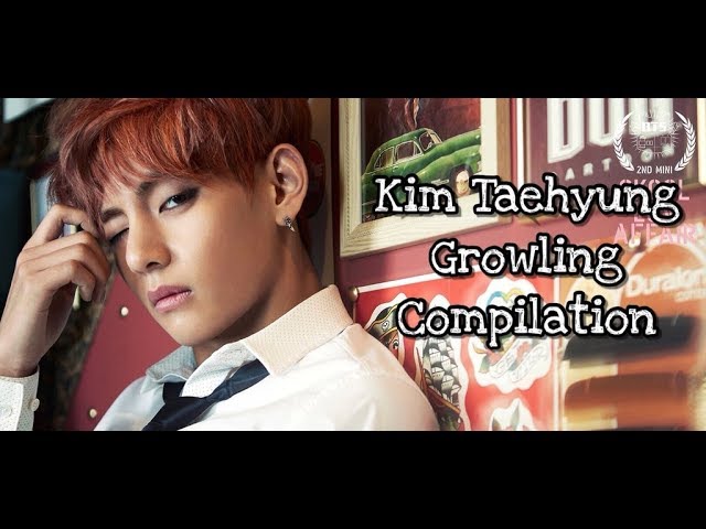 Kim Taehyung Growling Compilation - bts rap monster war mv shirt roblox