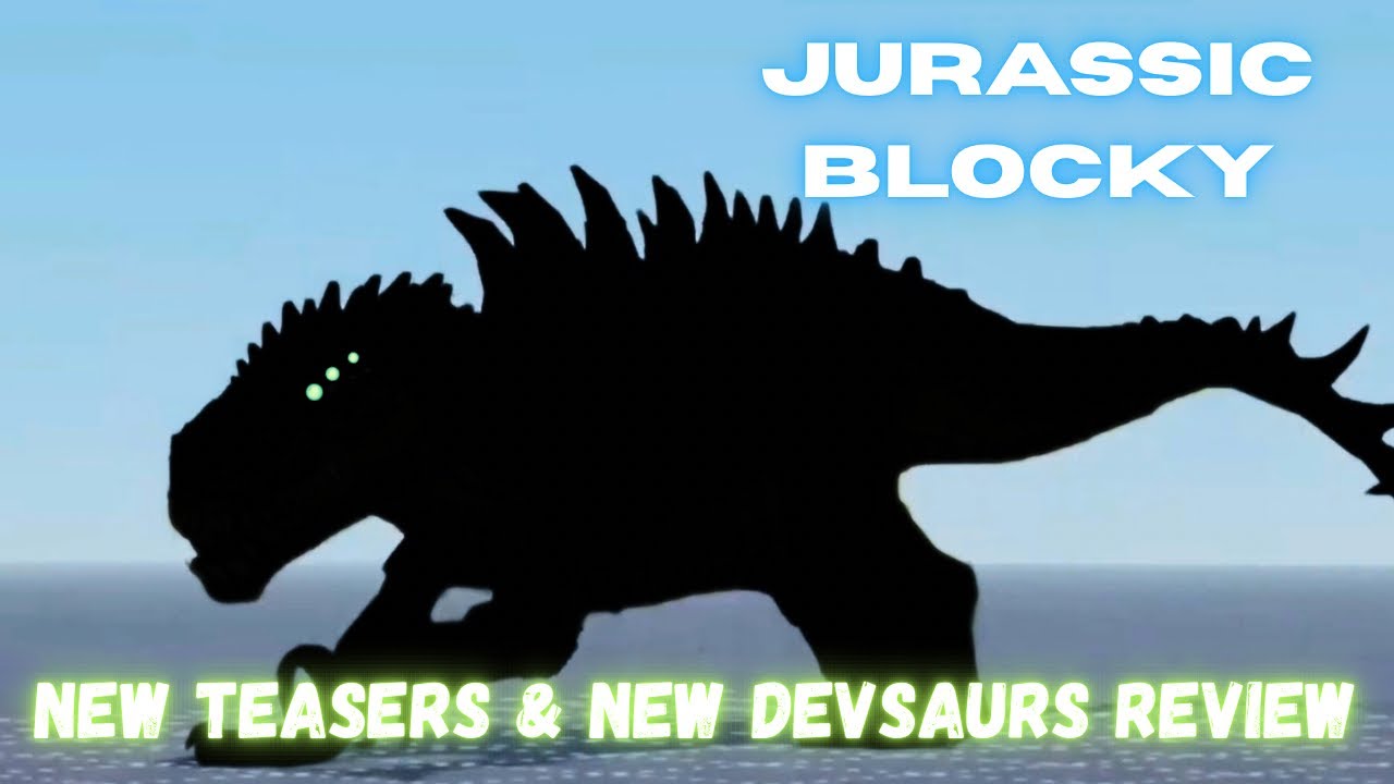 Jurassic Blocky More Evidence of The Devsaurs!!! - YouTube