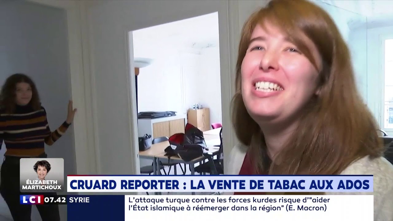 Cruard reporter : la vente de tabac aux adolescents