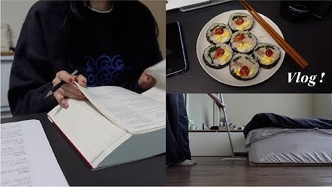 [vlog] happy bunny year !!🐰 드디어 이사 + 새집 적응중•••🪹, 하루죙일 공부하고 잘(해)먹고 🍲 잘사는 자취집 일상 모음집🗂️
