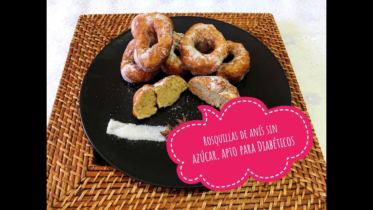 Rosquillas de Anís I Receta de mi Abuela I Sin Azúcar I Apto para Diabéticos