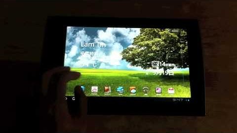Asus EeePad Slider Interface Test RingHK.com