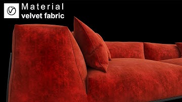 3Ds max - How to create a velvet material with V-Ray