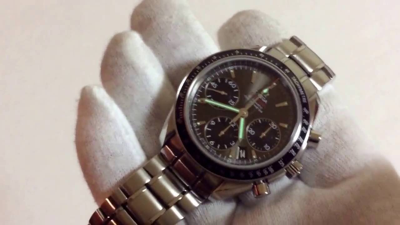 OMEGA SPEEDMASTER AUTOMATIC 323.30.40.40.06.001 DATE for sale - YouTube