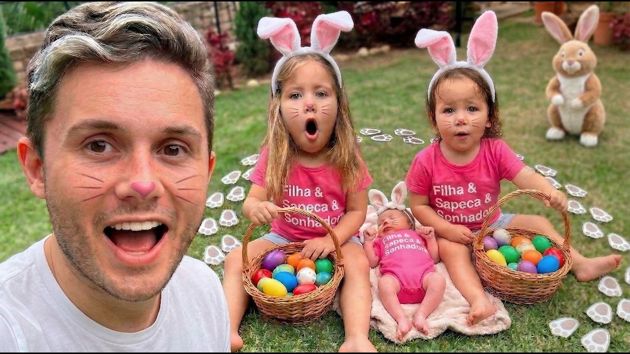 Fizemos uma caça aos ovos… mas ISSO aconteceu 😳