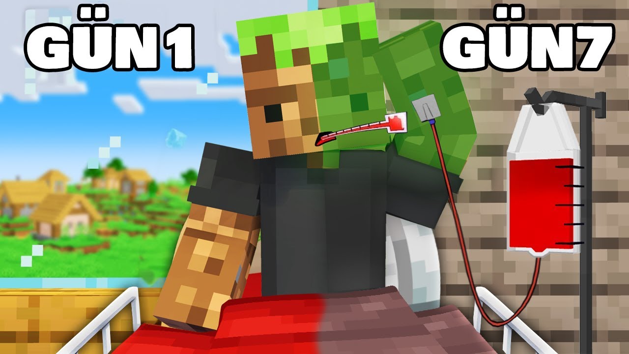 Minecraft ama HASTA OLDUM