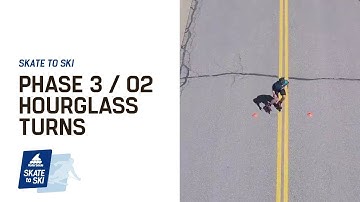 Skate to Ski Hourglass Turns