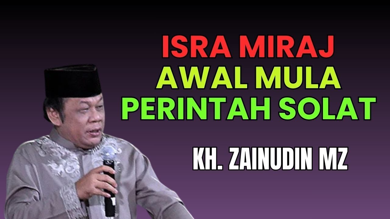 🔴“ISRA MIRAJ AWAL MULA PERINTAH SOLAT😱| CERAMAH ZAINUDIN MZ LUCU FULL TANPA IKLAN | MP3 2026