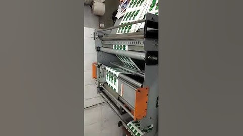 ROLL TO ROLL SHEET CUTTING MACHINE