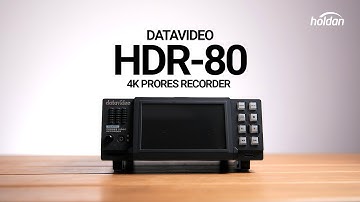Datavideo HDR-80 4K ProRes Recorder | Four Channel 1080p HD Switcher and ISO Recorder