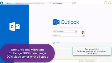 Exchange Server 2016 disclaimer rule creation for an organization