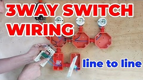 3 BULB CONTROLLED BY 3WAY SWITCH.