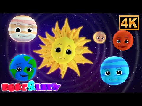 Планета песня🪐 учить планету | более русский потешки для детей - Lukeandlily