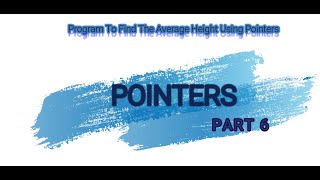 Pointer in C++ |  Part 6 | Program1 |   Kerala Syllabus  |   Plus2 Computer Science