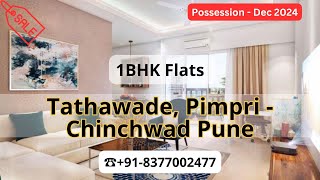 1 Bhk Flats For Sale In Tathawade Pune 91-8377002477 Carpet Area - 415 Sq-Ft