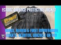 Ecrooz defence protective jacket eskate scooter unicycle  pev  unboxreview  first impressions