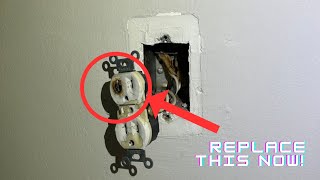 Burnt Outlet Replacement by Xpert Electric #electrician #home #repair #renovation #homeimprovement Net Worth