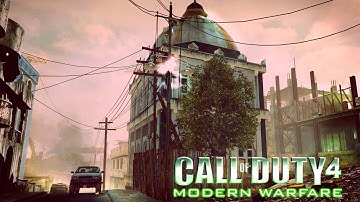 BAKAARA from MODERN WARFARE 3 in CALL OF DUTY 4! (CoD4 Custom Maps)