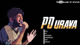 Elase my status)Sid Sriram PO urava ringtone download link ⬇️⬇️