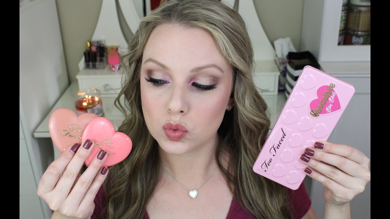 Valentine's Day Makeup Tutorial - YouTube