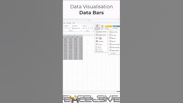 Excel Data Bars: Transform Data with Visual Magic! 📊 #excel #exceltips #mexcel #exceltutorial