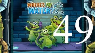 Where's My Water 2 Level 49: Meltdown 3 Ducks iOS Walkthrough screenshot 3