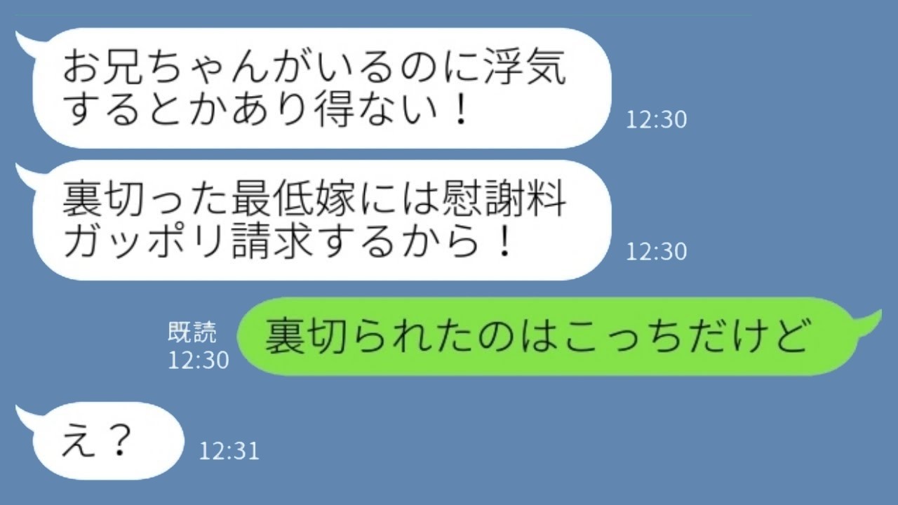 義妹が突然大激怒！「お兄ちゃんを裏切ったお前に慰謝料請求だ！」私の逆襲と真実とは…