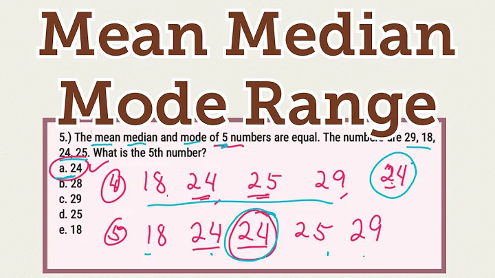 Mean Median Mode Range [Civil Service Exam Math Reviewer or any Math exam] - DayDayNews