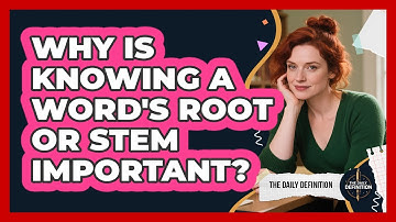 Why Is Knowing A Word