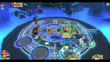 Magic Mark with krampus dungeon called yuletide feasting hall - wizard101