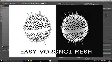 Cinema4D tip - Easy Voronoi mesh