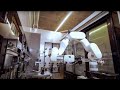 Robotic fast food armxarm cobot in food industry
