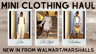 Walmart and Marshalls Mini Clothing HaulHow | Spring Fashion |Styling these looks | Madewell Sale