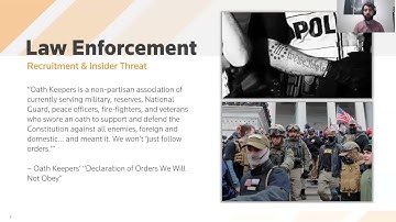 BLUE LINE EXPO: Emergent Extremist Threats - Challenges for Law Enforcement