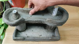 Two table top fountain waterfall making at home