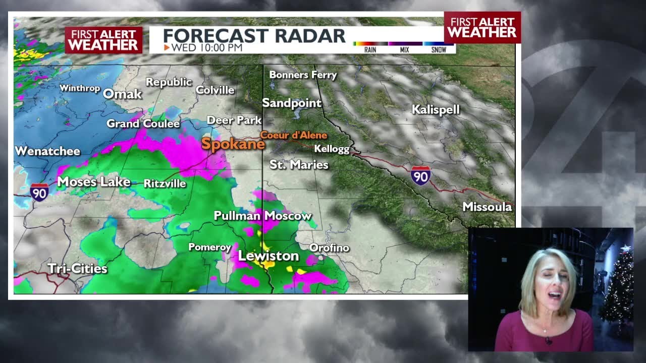 Light wintry mix for Thursday morning commute - Kris - YouTube
