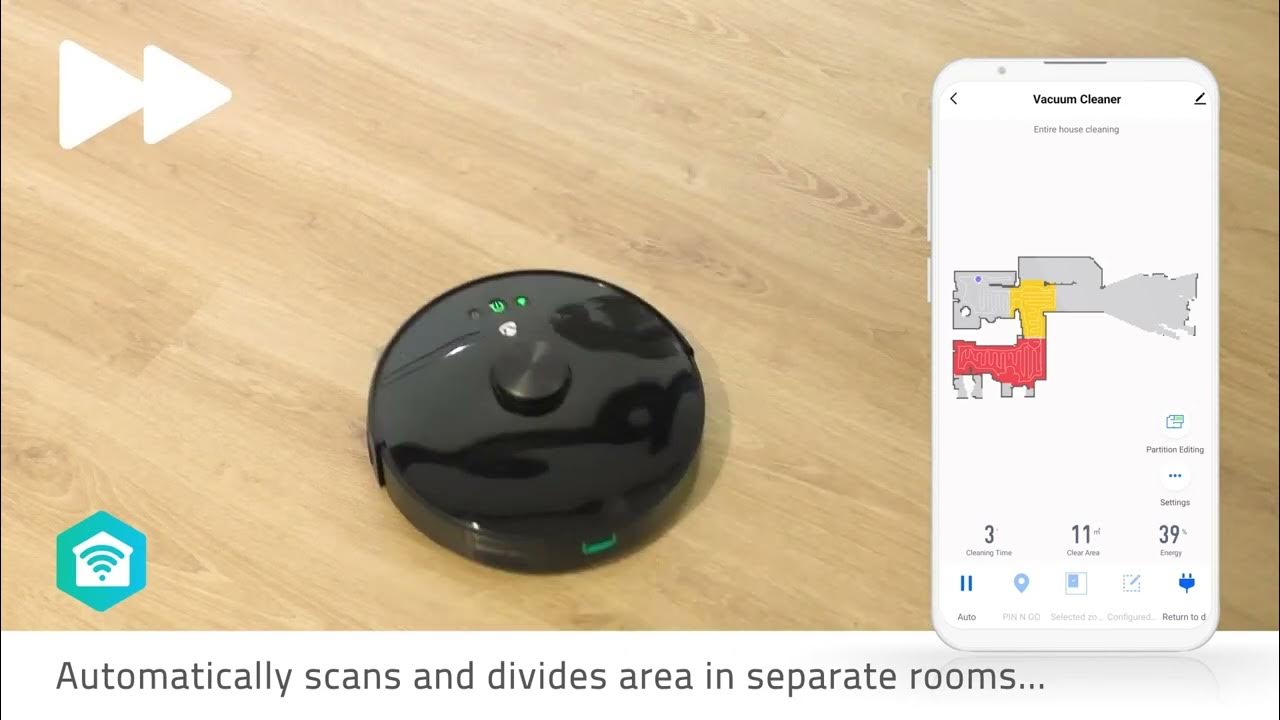 How To - Install The Nedis Smartlife - Robot Vacuum Cleaner | Wifivcl001Cbk  - Youtube